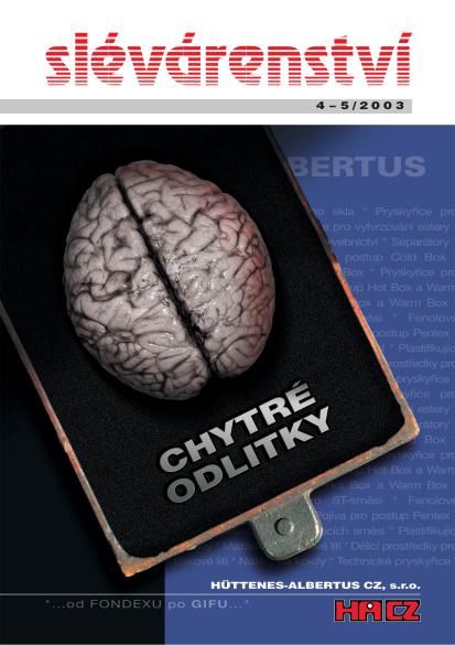Slévárenství 04 - 05/2003