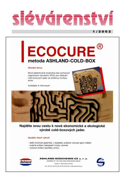 Slévárenství 01/2002