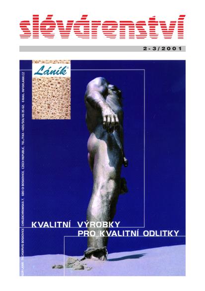 Slévárenství 02 - 03/2001