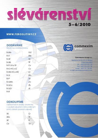 Slévárenství 05 - 06/2010