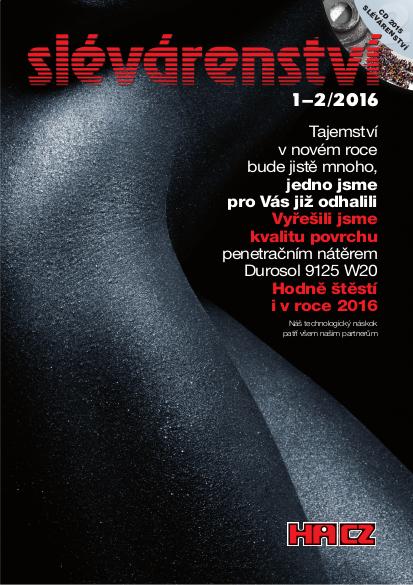 Slévárenství 01 - 02/2016