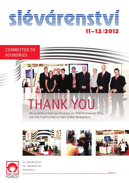 Slévárenství 11 - 12/2012